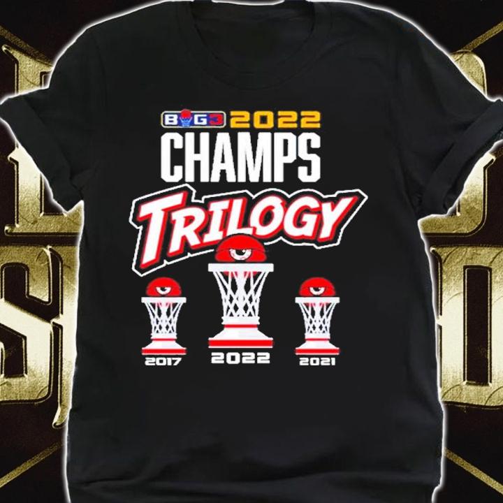 Big3 2022 Champs Trilogy Shirt t-shirt