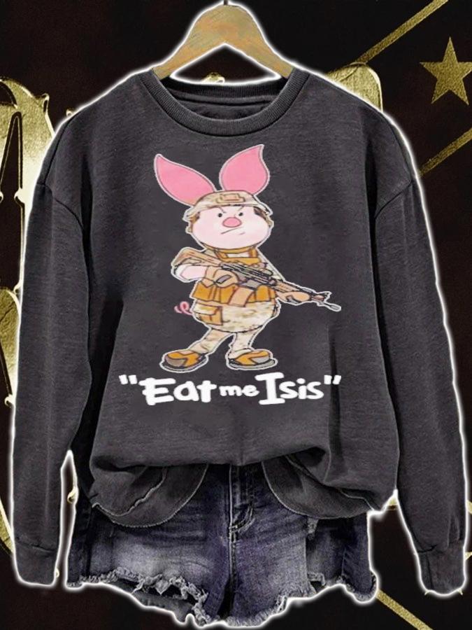 Boomer Core Piglet Eat Me Isis T-Shirt t-shirt