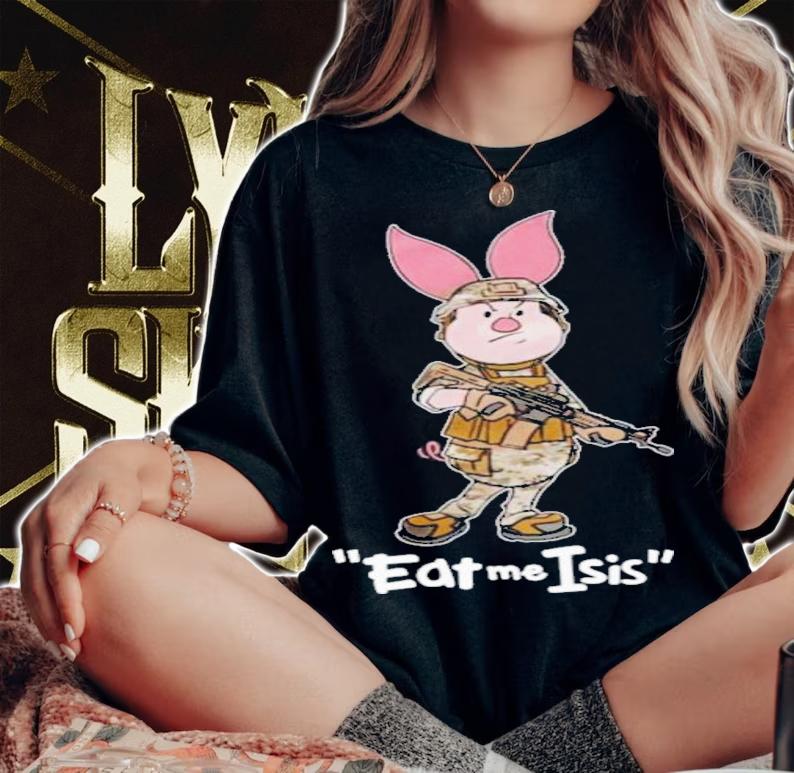 Boomer Core Piglet Eat Me Isis T-Shirt t-shirt