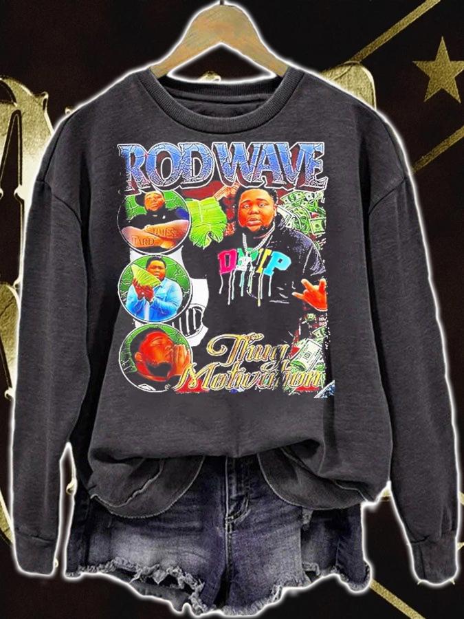 Rod Wave Thug Motivation Rap Tour 2022 Shirt t-shirt sweatshirt