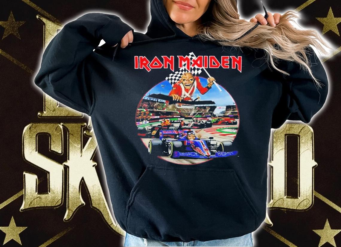 Sergio Wearing Iron Maiden T-Shirt t-shirt hoodie