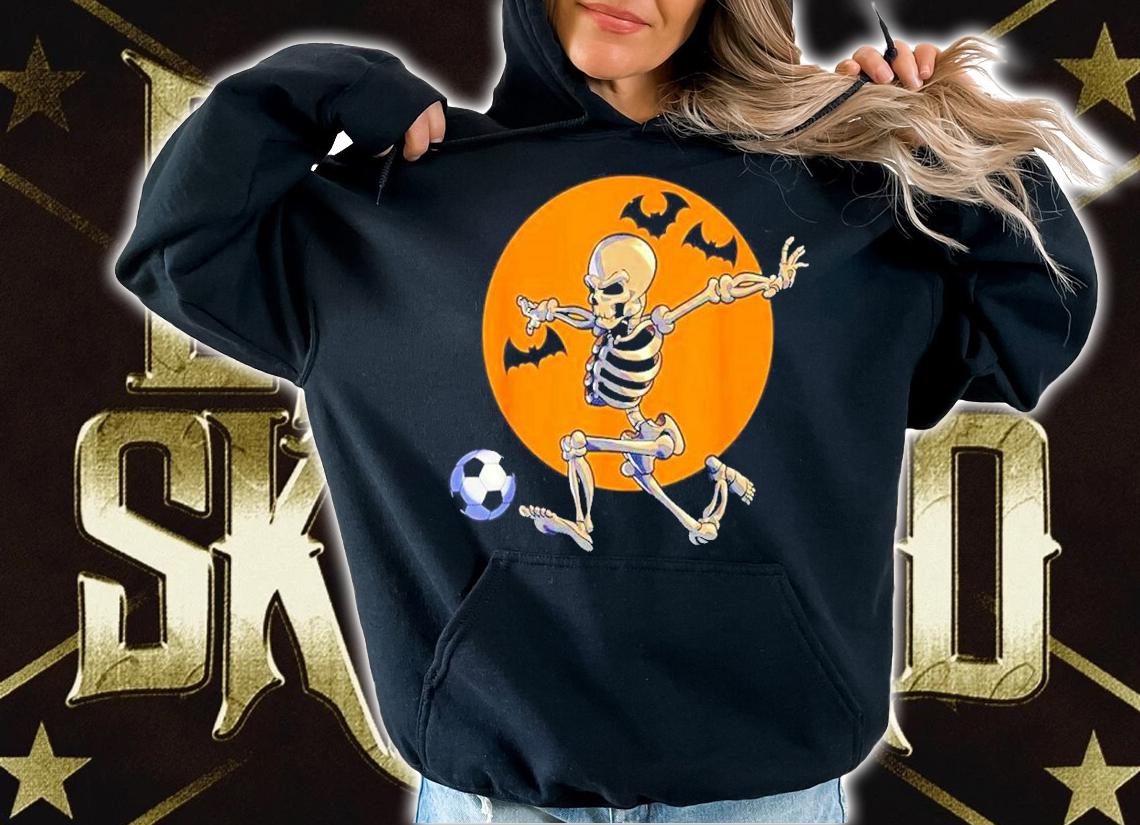Soccer Skeleton Halloween shirt t-shirt