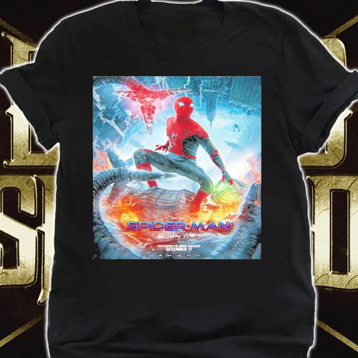 Spider-Man No Way Home Poster Movie December 17 Shirt t-shirt shirt
