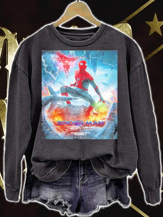 Spider-Man No Way Home Poster Movie December 17 Shirt t-shirt sweatshirt