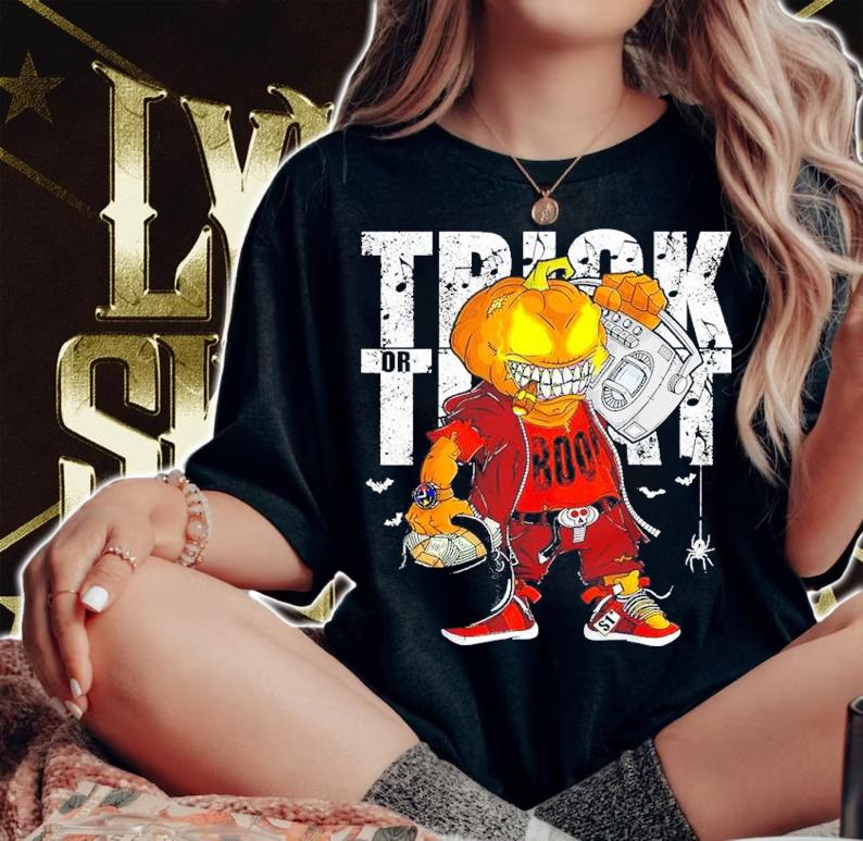 Trick Or Treat Dope Hip Hop Halloween Shirt t-shirt woman shirt