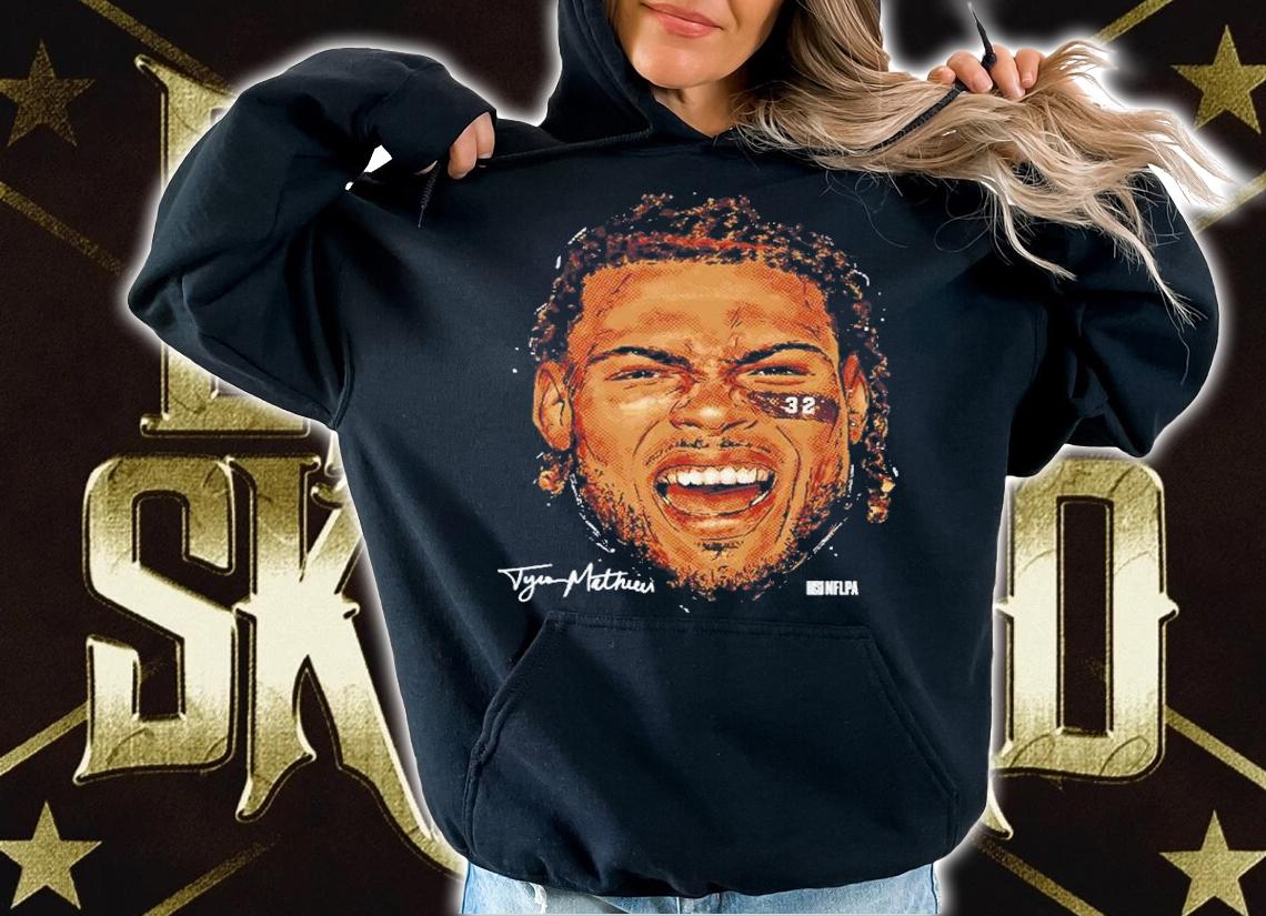 Tyrann Mathieu New Orleans Portrait Football Signature Shirt t-shirt hoodie