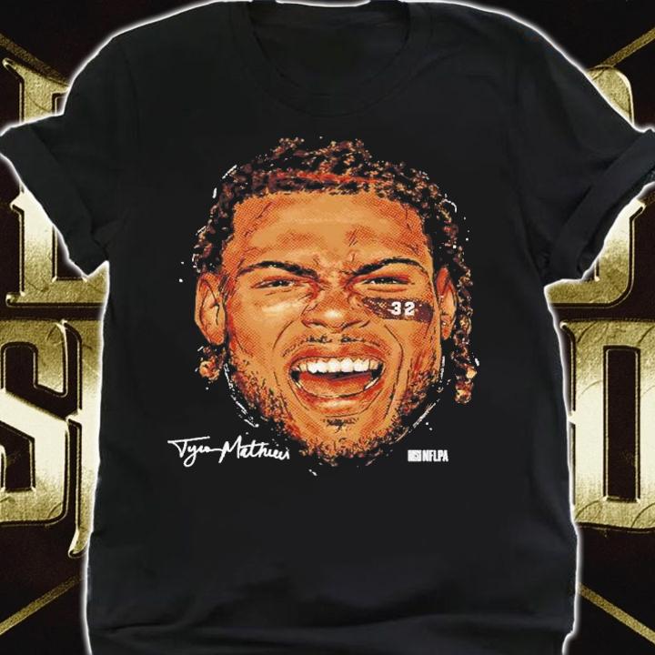 Tyrann Mathieu New Orleans Portrait Football Signature Shirt t-shirt shirt