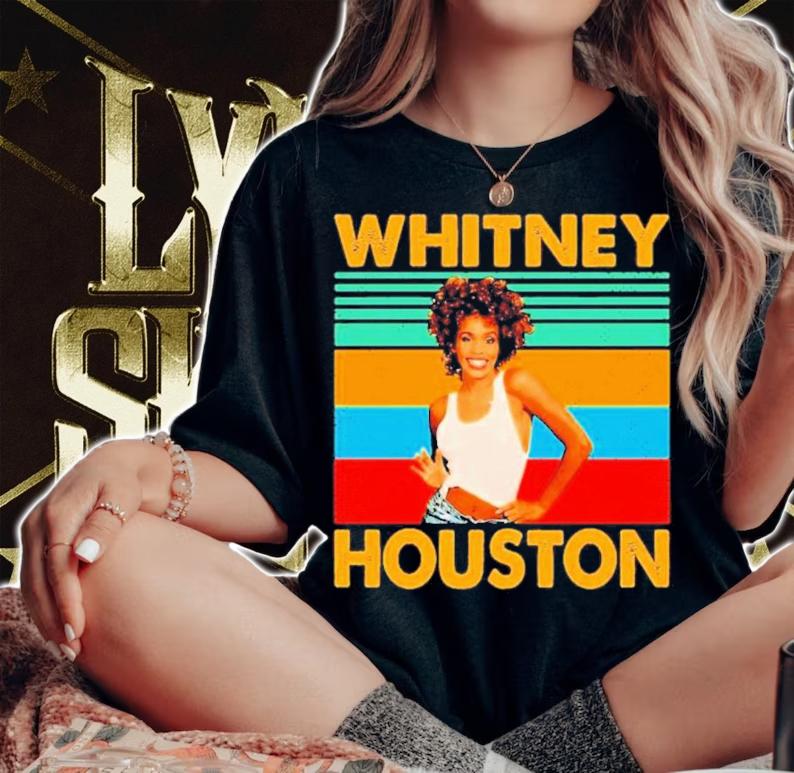 Whitney Houston Vintage Shirt t-shirt woman shirt