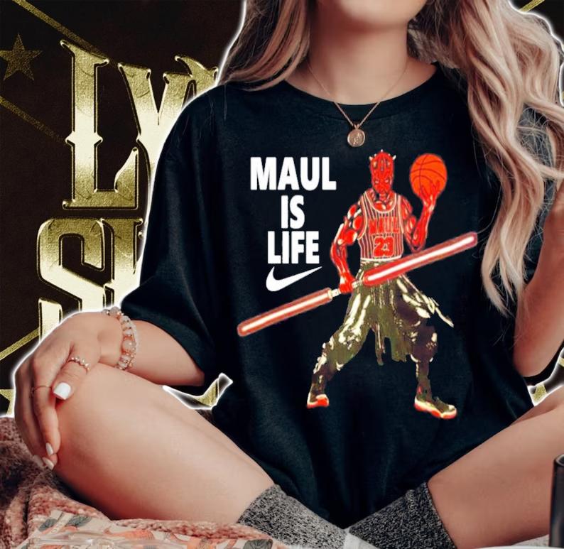 Darth Maul Maul Is Life Space Baller T-Shirt t-shirt woman shirt