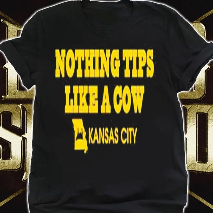 Diana Kander Nothing Tips Like A Cow Kansas City Jason Kander Shirt t-shirt