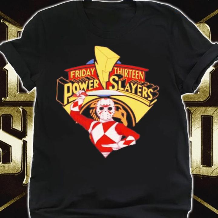 Friday Thirteen Mighty Morphin Power Slayer Shirt t-shirt shirt