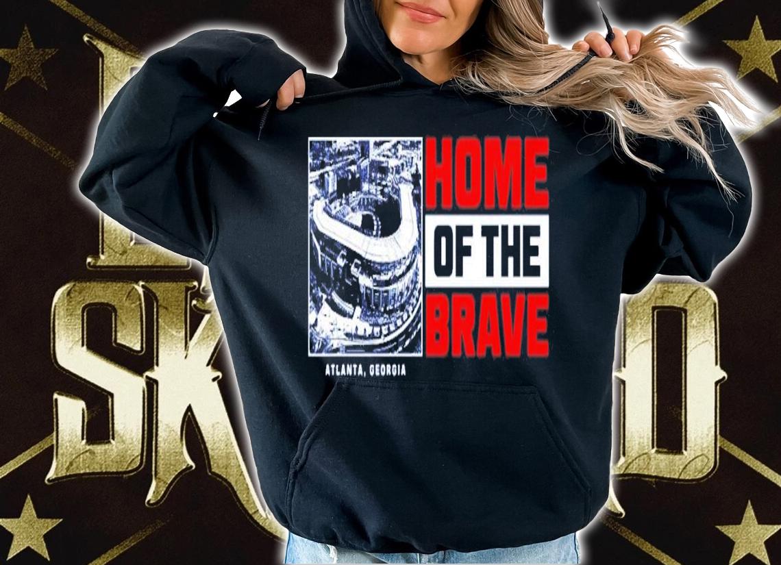 Home Of The Brave Atlanta Baseball T-Shirt t-shirt