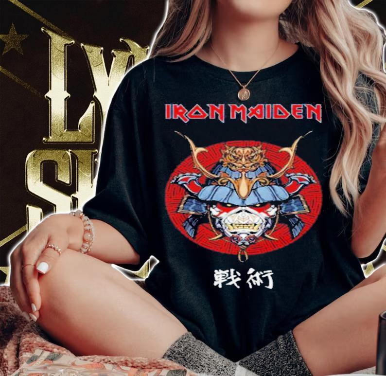 Iron Maiden Samurai Eddie Shirt t-shirt woman shirt