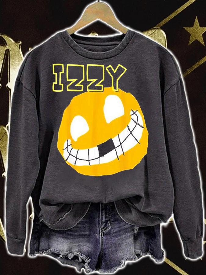 Izzy Happy Face Big Smile T-Shirt t-shirt