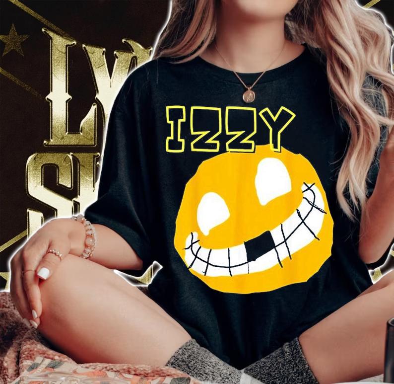 Izzy Happy Face Big Smile T-Shirt t-shirt