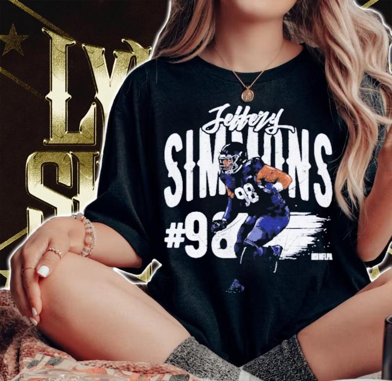 Jeffery Simmons Tennessee Player Football Shirt t-shirt