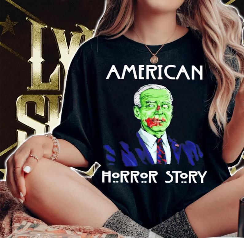 Joe Biden American Horror Story Shirt t-shirt woman shirt
