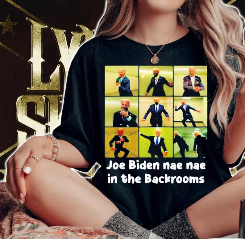 Joe Biden Nae Nae In The Backrooms Shirt t-shirt