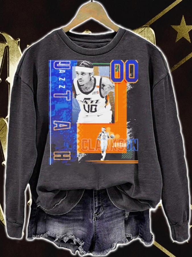 Jordan Clarkson Basketball Paper Poster Jazz 2 Shirt t-shirt sweatshirt