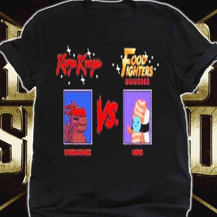 Kaijukingz X Food Fighters Universe Shirt t-shirt shirt