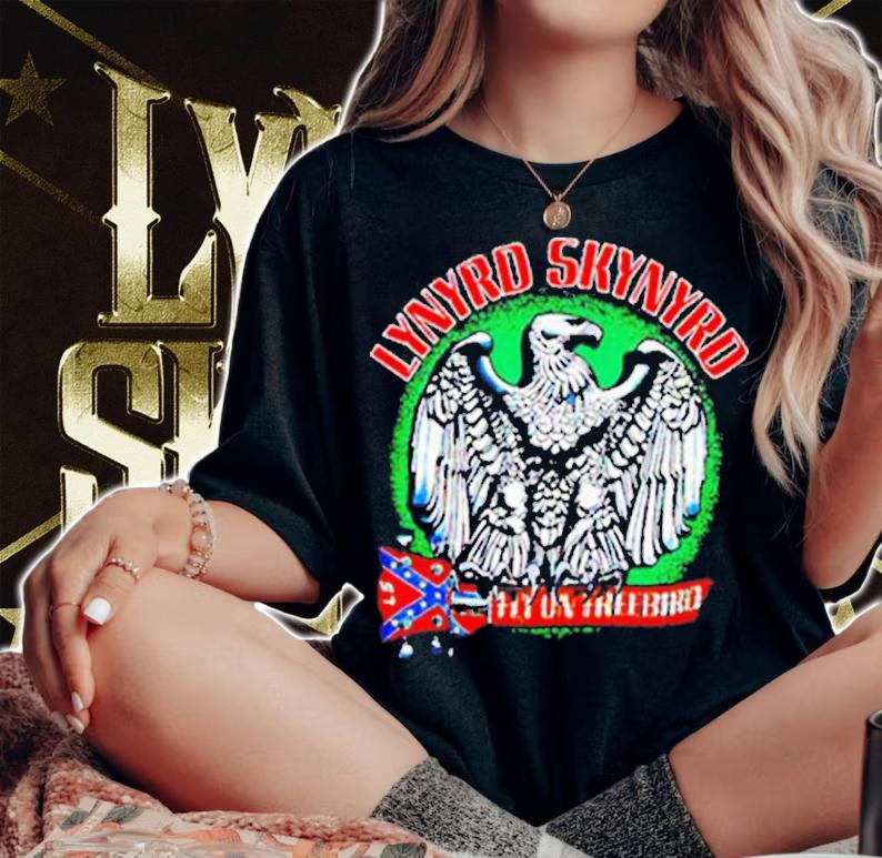 Kendall Jenner Lynyrd Skynyrd Fly On Freebird Shirt t-shirt