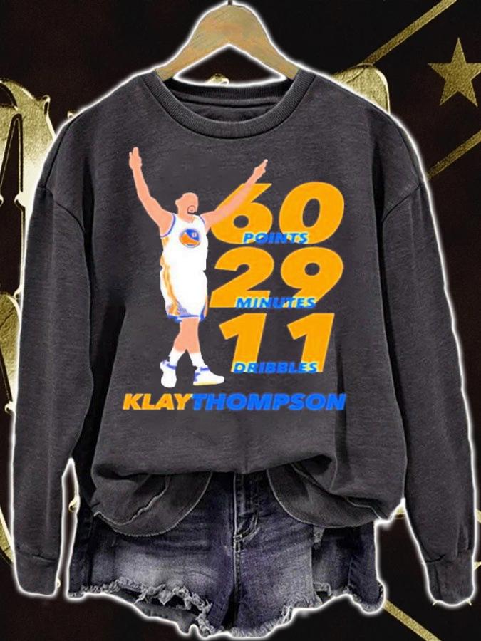 Klay Thompson 60 Points 29 Minutes 11 Dribbles Shirt t-shirt