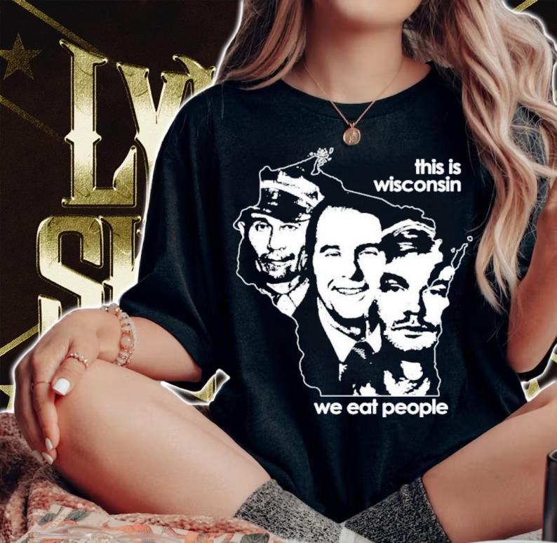 Massive Mag Walking Dead This Is Wisconsin We Eat People Shirt t-shirt woman shirt