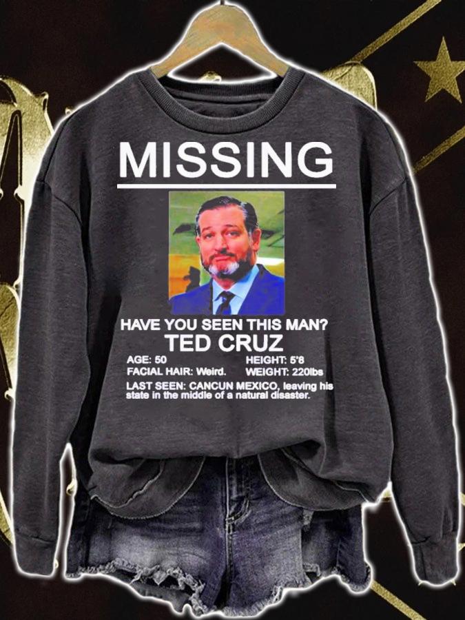 Missing Ted Cruz Shirt t-shirt