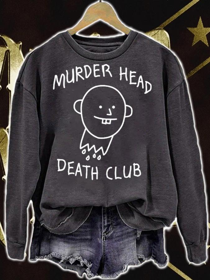 Murder Head Death Club Shirt t-shirt sweatshirt