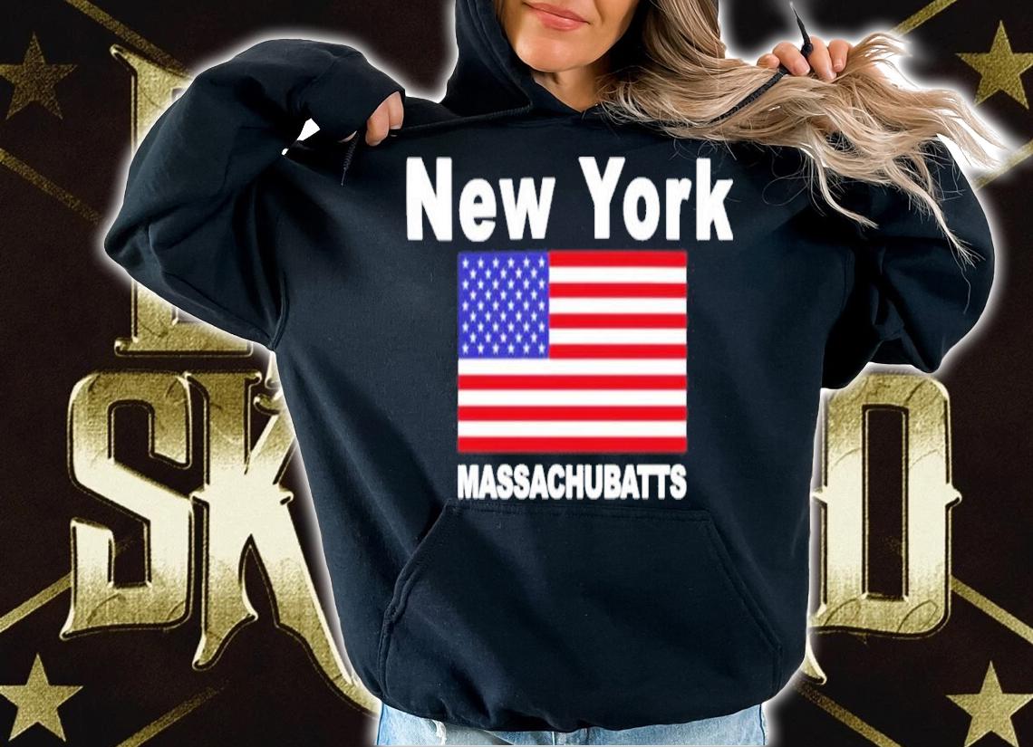 New York Massachubatts Flag American Shirt t-shirt