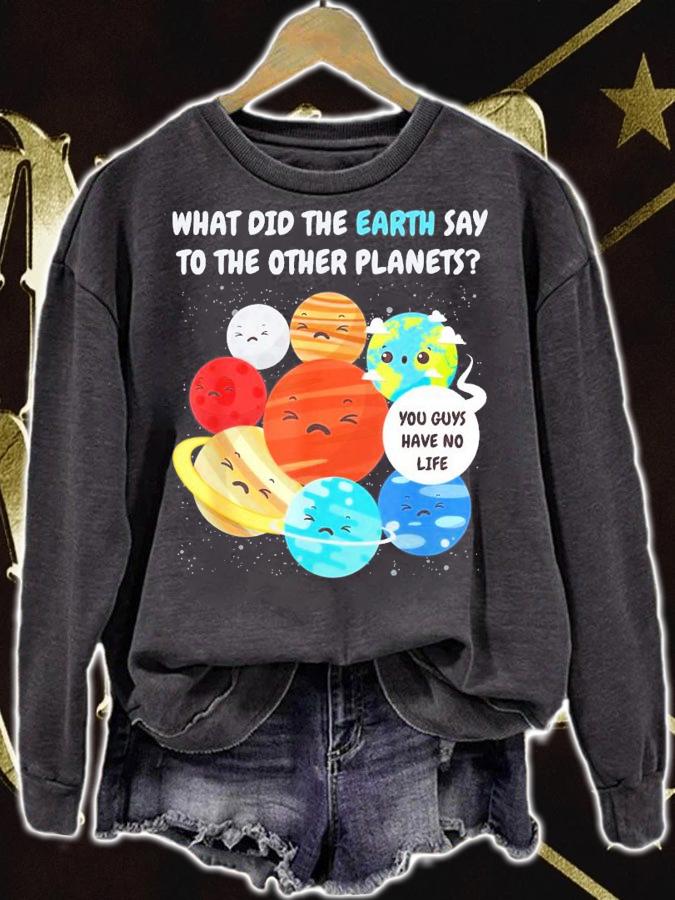 Solar System Planets Space Geeks T-Shirt t-shirt