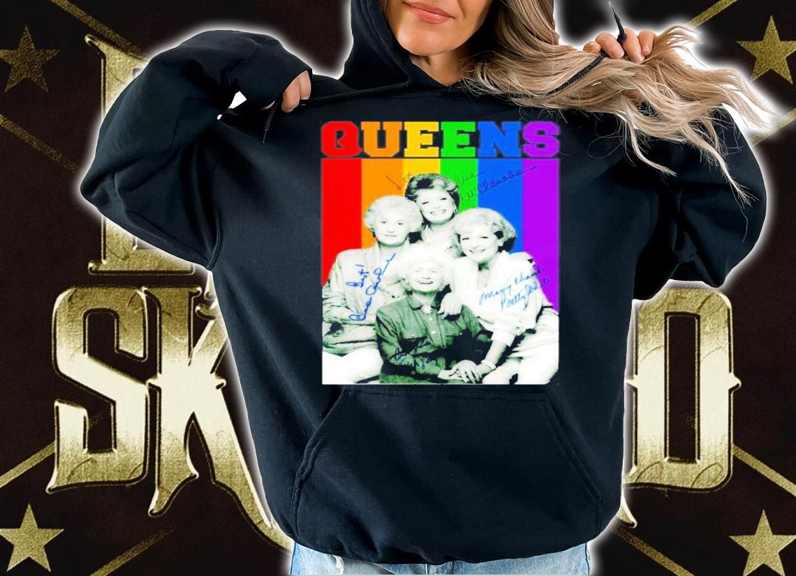 The Golden Girls Queens LGBT Signature T-Shirt t-shirt