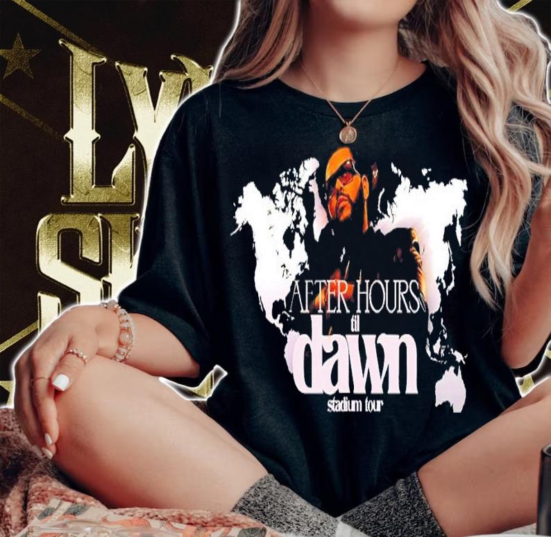 The Weeknd After Hours 2022 Tour Shirt t-shirt