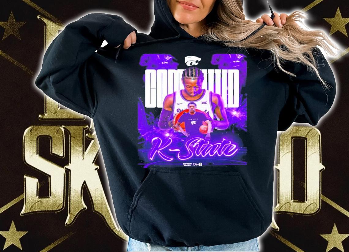 Tipton Edits K-State On3 Eight Poster Shirt t-shirt hoodie