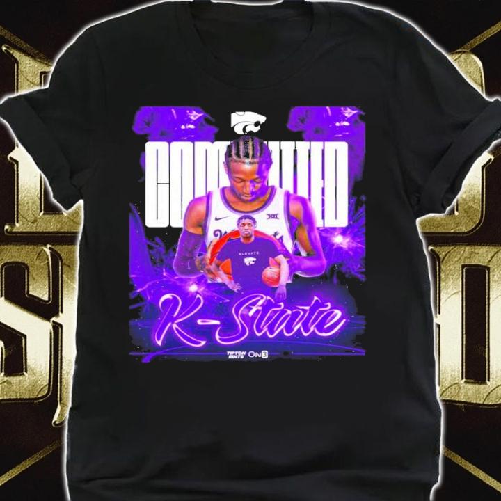 Tipton Edits K-State On3 Eight Poster Shirt t-shirt shirt