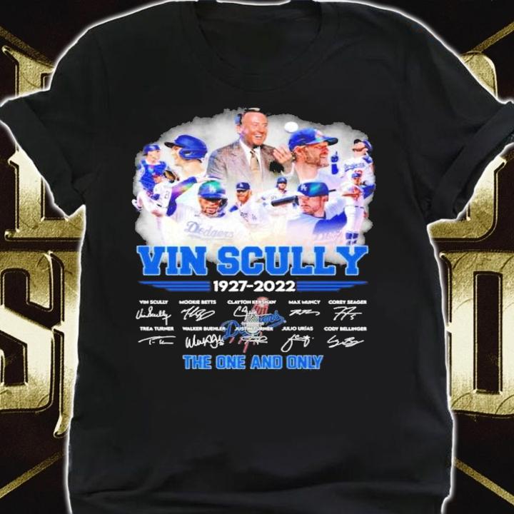 Vin Scully 1927-2022 Signatures The One And Only Shirt t-shirt shirt