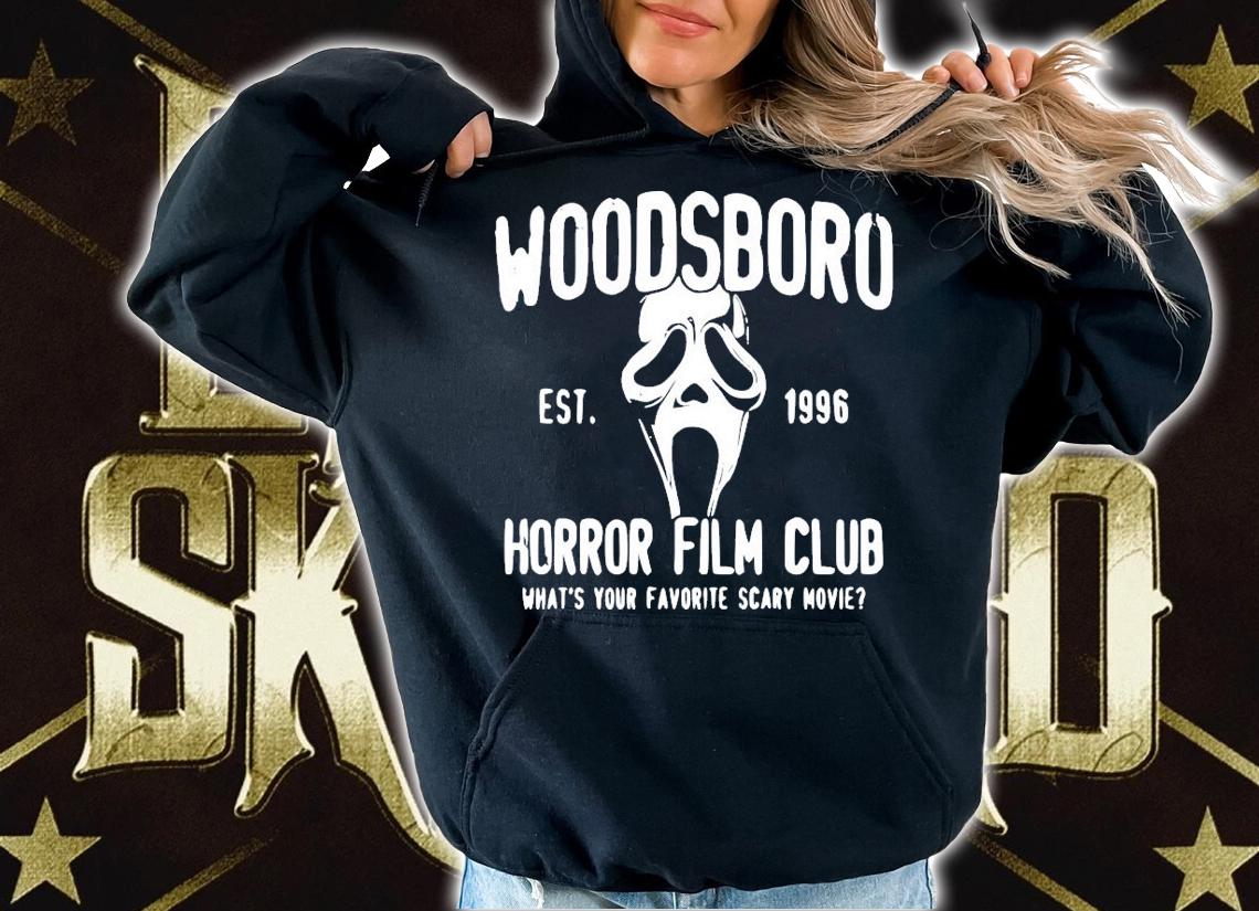 Woodsboro Horror Club Halloween T-Shirt t-shirt