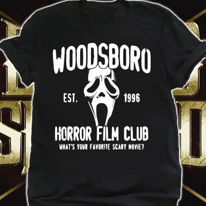 Woodsboro Horror Club Halloween T-Shirt t-shirt