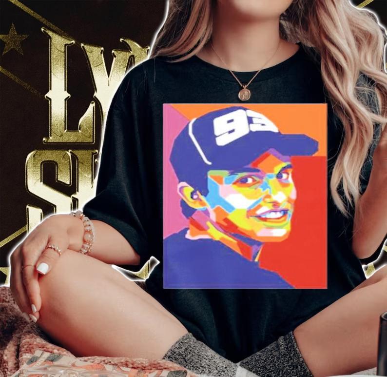 The Legend Marc Marquez Motor Racing T-Shirt t-shirt