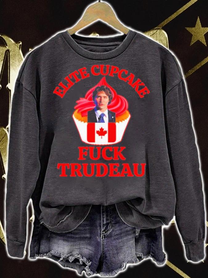 Trudeau Must Go Elite Cupcake Shirt t-shirt