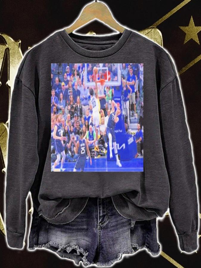 Wiggins Unleashes Vicious Dunk Over Luka Doncic T-Shirt t-shirt sweatshirt