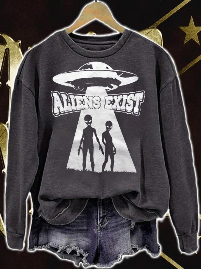 Alien Abduction Ufo Aliens Exist Gift Shirt t-shirt sweatshirt