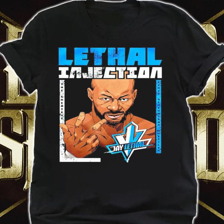 All Elite Wrestling Jay Lethal Lethal Injection Shirt t-shirt