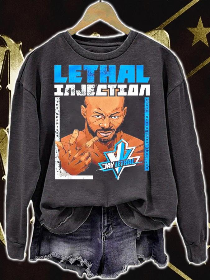 All Elite Wrestling Jay Lethal Lethal Injection Shirt t-shirt