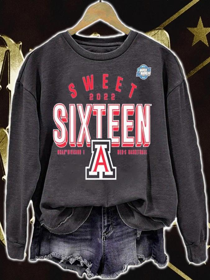 Arizona Wildcats 2022 NCAA Men's Basketball Tournament March Madness Sweet Sixteen Jumpball T-Shirt t-shirt