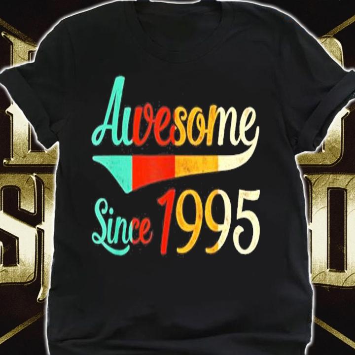 Awesome Since 1995 Vintage T-Shirt t-shirt
