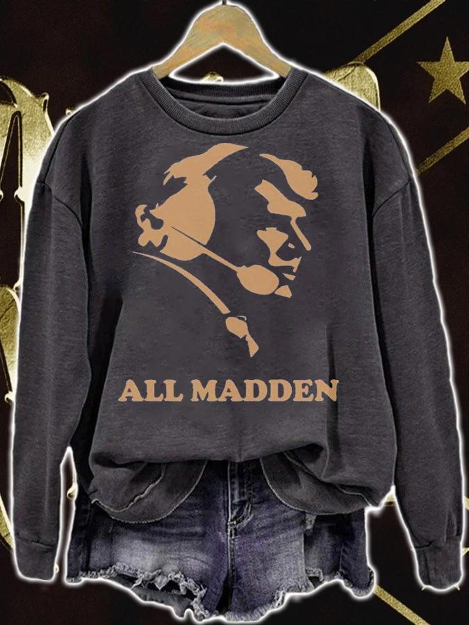 John Madden ALL MADDEN t-shirt