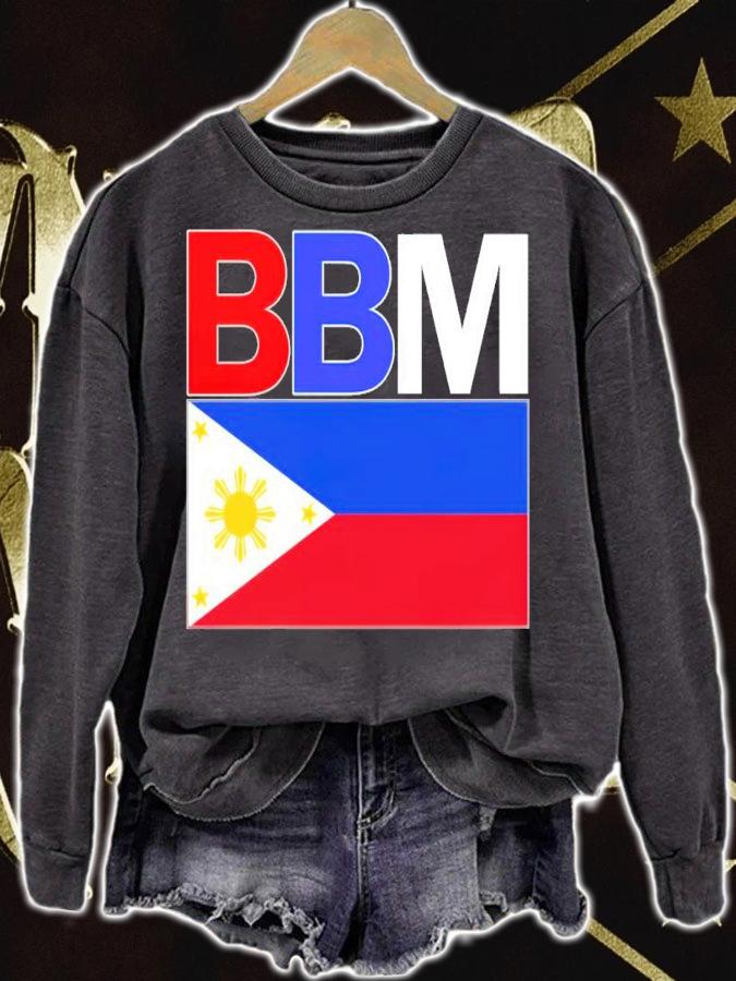 BBM Bong Bong Marcos logo shirt t-shirt sweatshirt