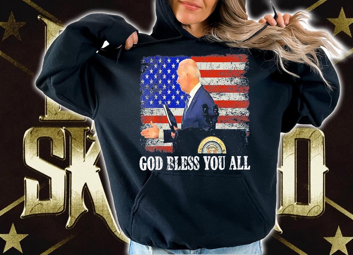 Biden Shake Thin Air Funny Joe Biden Confused Handshake T-Shirt t-shirt