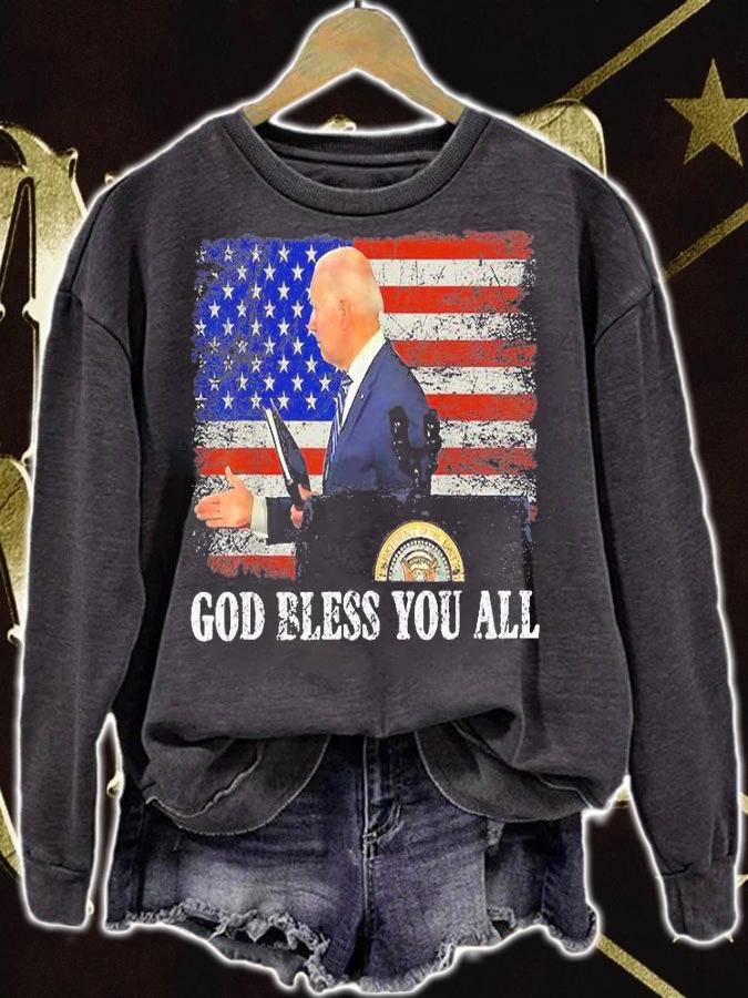 Biden Shake Thin Air Funny Joe Biden Confused Handshake T-Shirt t-shirt